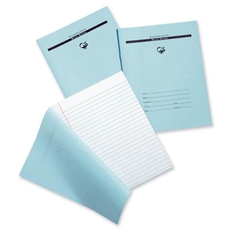 Pacon Examination Blue Book 1000 Carton 8 Sheets Each