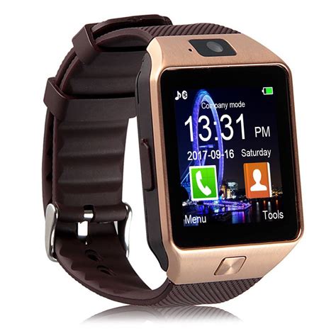 Padgene Dz09 Bluetooth Smart Watch With Camera Amazon