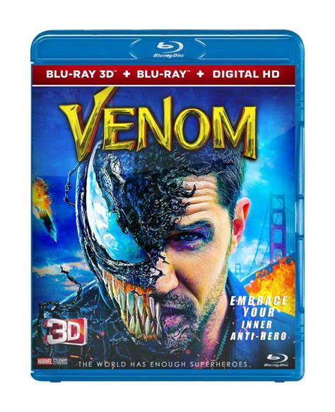 Venom 3d Blu Ray 2019 Region Free Blu Ray Movies