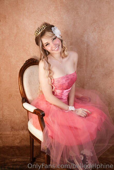 Belle Delphine Of Belle Delphine Nude Pink Prom Dress Onlyfans Set