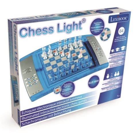 Lexibook Chess Light Ajedrez Electrónico Luminoso