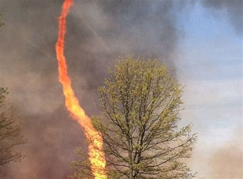 Incredible Fire Tornado Phenomenon Snapped By Instagram User The