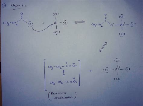 Solved Draw The First Step Of The Acylation Reaction Of Benzene With
