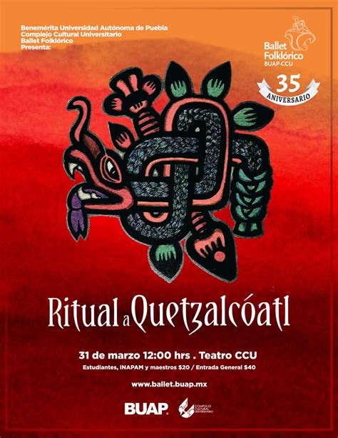 Ritual A Quetzalcóatl Benemérita Universidad Autónoma De Puebla
