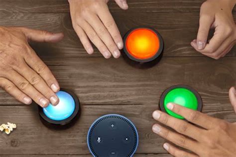Amazon Alexa Echo Buttons Bring Touchable Interactions To Your Echo Devices Gadgetsin