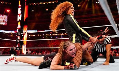 Ronda Rousey Vs Becky Lynch When Will The Wwe Megastars Battle Again