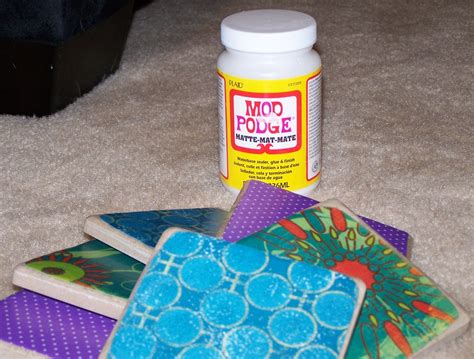 Can You Use Mod Podge On Coasters Franklin Morrisons Coloring Pages