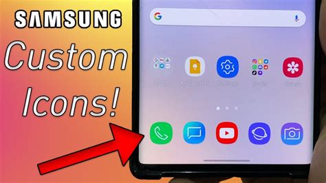How To Get Custom Icon Pack On Samsung Launcher Workaround Youtube