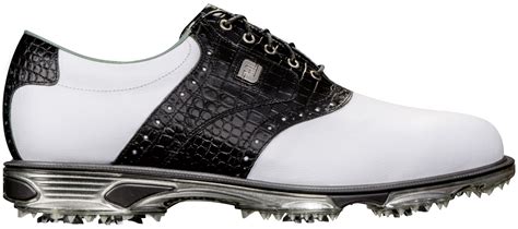 Footjoy Dryjoys Tour Saddle Golf Shoes Whiteblack 80