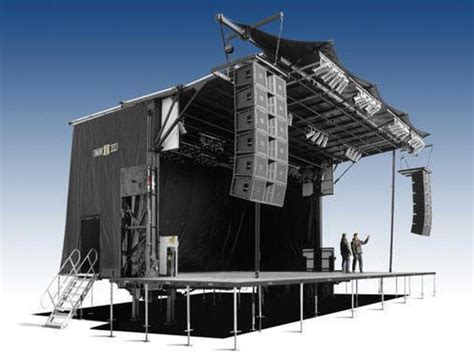 Rent Mobile Stage Stageline Sl320 Portable Stage Unit Portable
