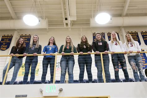 The Chronicles 2018 All Area Volleyball Team Versatility Leads The