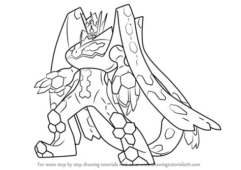 Free collection of 30+ pokemon xy printable coloring pages pokemon coloring pages zygarde unique sylveon imgsitez of with. Learn How to Draw Zygarde Complete Forme from Pokemon Sun ...