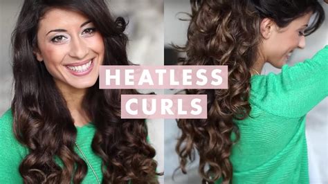 How To Get Heatless Curls Short Hair For Women