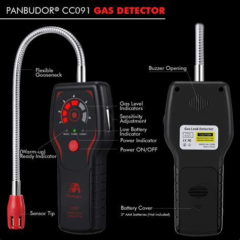 Cc091 Propane And Natural Gas Leak Detector Portable Combustible Gases