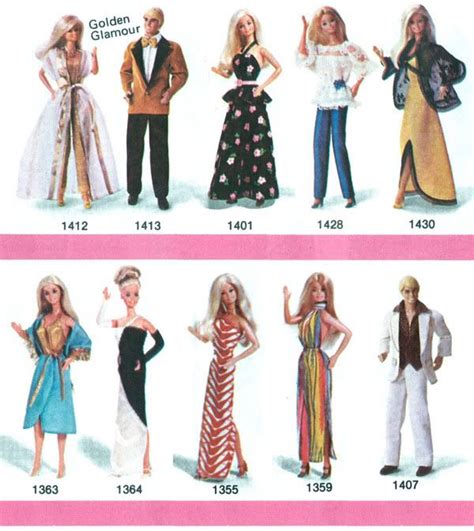 1979 1980 Barbie Superstar Booklet Page Fashion Favorites And