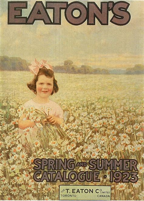 eaton s spring and summer catalogue 1923 the t eaton co limited scan from 1994 eaton s