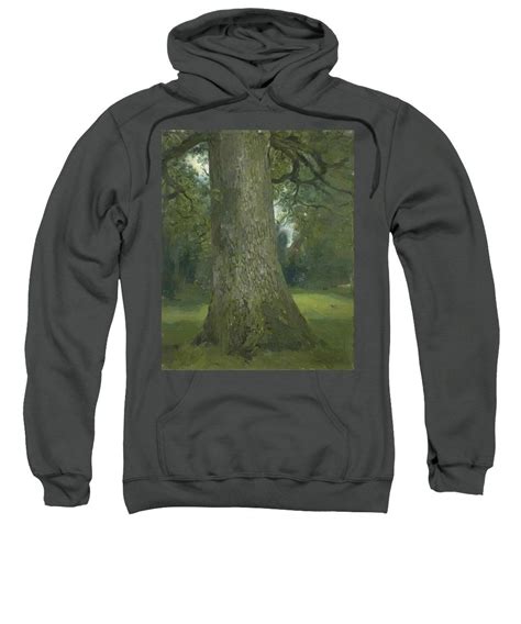 Study Of The Trunk Of An Elm Tree 1821 Hoodie Sweatshirt