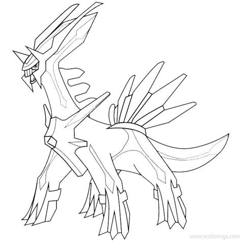 Dialga Coloring Pages Coloring Pages