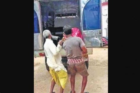 Odisha Hospital Staff Denies Help Man Carries Wifes Body
