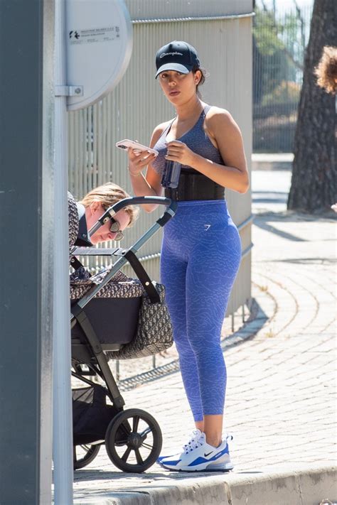 Georgina Rodriguez Out With Her Baby In Madrid 06292022 Hawtcelebs