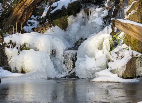 Images Gratuites paysage eau cascade neige hiver gel rivière