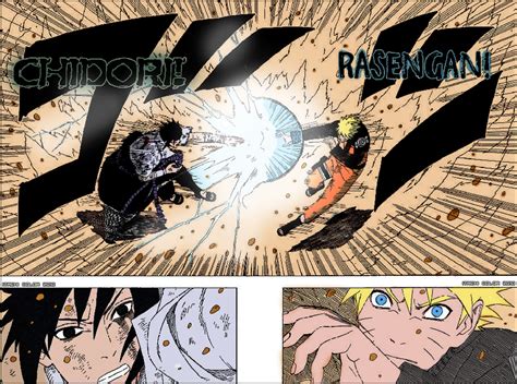 Naruto And Sasuke The Clash By Greenmotion On Deviantart