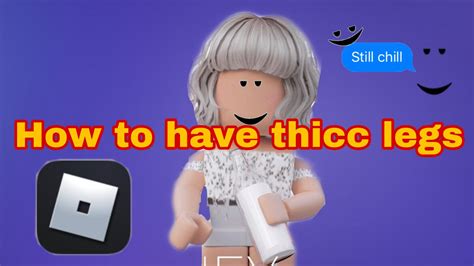 How To Have “thicc” Legs In Roblox Working 2021 Youtube