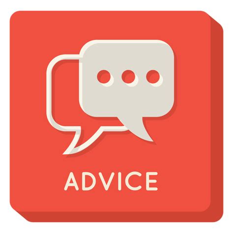 Advice Square Icon Transparent Png And Svg Vector File