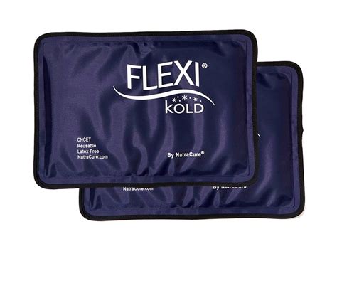 Flexikold Reusable Gel Ice Packs Natracure