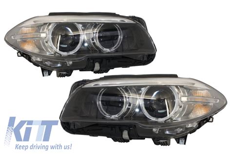 Headlights Full Led Bi Xenon Angel Eyes Suitable For Bmw Series F F Lci