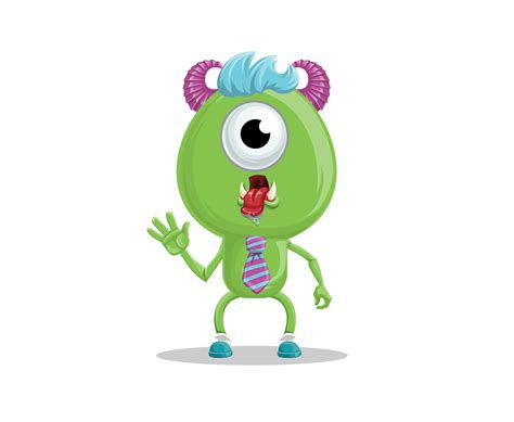 Funny Monster Vector Character Set Vector Characters