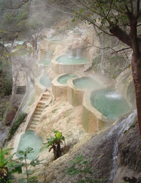 Breathtaking Natural Hot Springs In Hidalgo Mexico
