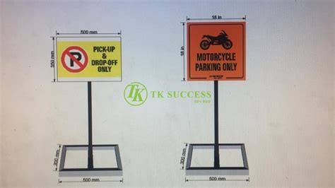 No Parking Stand With Heavy Duty Quality Malaysia Manufacturer