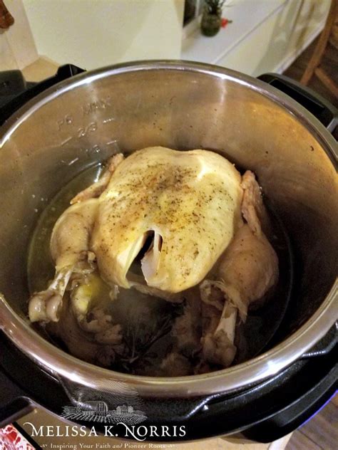 You will not believe how simple it is to cook chicken that is moist and fork tender in the instant pot in just a few minutes. How to Cook a Whole Chicken in the Instant Pot