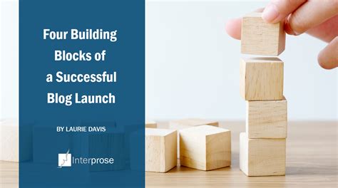 4 Building Blocks Of A Successful Blog Launch Interprose
