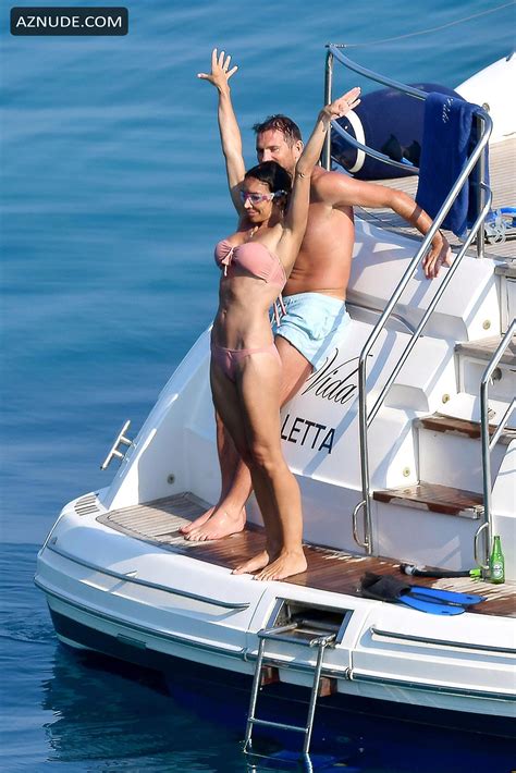 Christine Bleakley Sexy On A Yacht In St Tropez Aznude