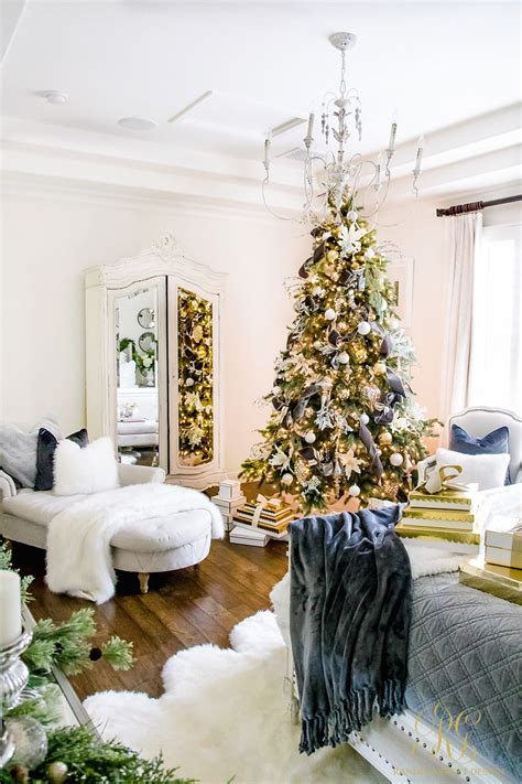 Like we have wintertime now i painted a beautiful winter landscape. Simply Christmas Home Tour - Winter Wonderland Bedroom ...