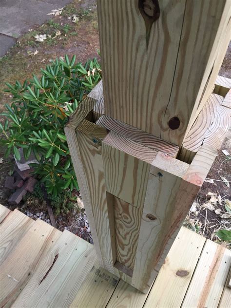 Buy 6 x 6 wooden posts and get the best deals at the lowest prices on ebay! IMG_8940.JPG 1,200×1,600 pixels | Porch post ideas, Porch ...