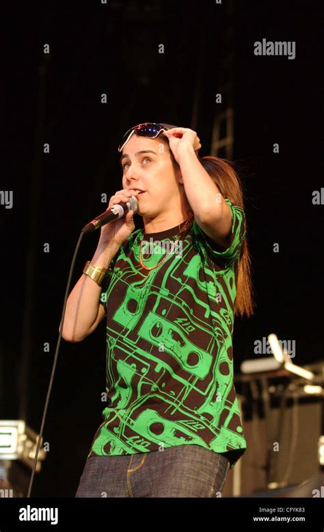 British Rapper Lady Sovereign Performs At The Walnut Creek