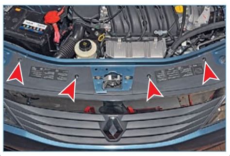 Замена ламп ПТФ на Рено логан первого и второго поколения