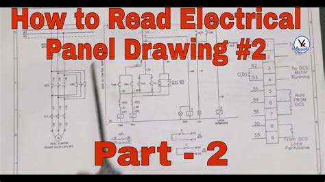 How To Read Electrical Panel Drawing And Diagram Part 2 In Hindi Yk