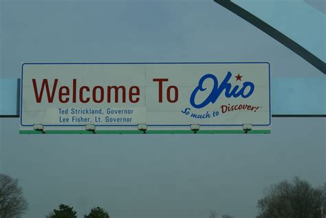 Welcome To Ohio Ohio Welcome Welcome Sign