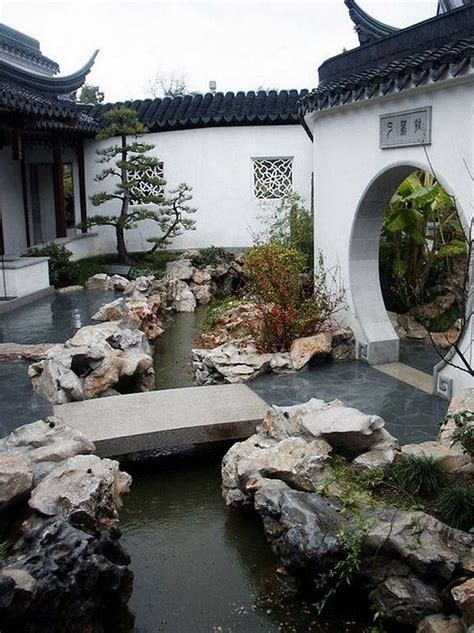 33 Beautiful Backyard Gardening Ideas With Chinese Style Backyard