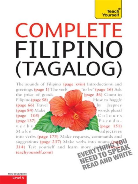 Complete Filipino Tagalog Beginner To Intermediate Book And Audio