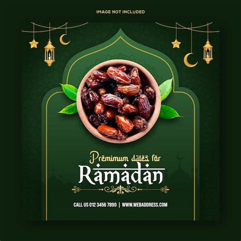 Premium Psd Ramadan Food Banner And Social Media Post Template Design