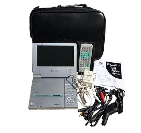 Cyberhome Portable Dvd Player Ch Ldv700b W Cables Charger Remote