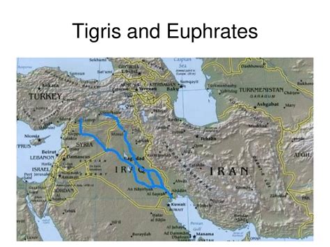 Tigris And Euphrates River The Image Kid Has It