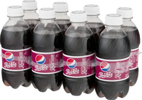 Pepsi Cola Wild Cherry With Real Sugar Soda 8 Bottles 12 Fl Oz Ralphs