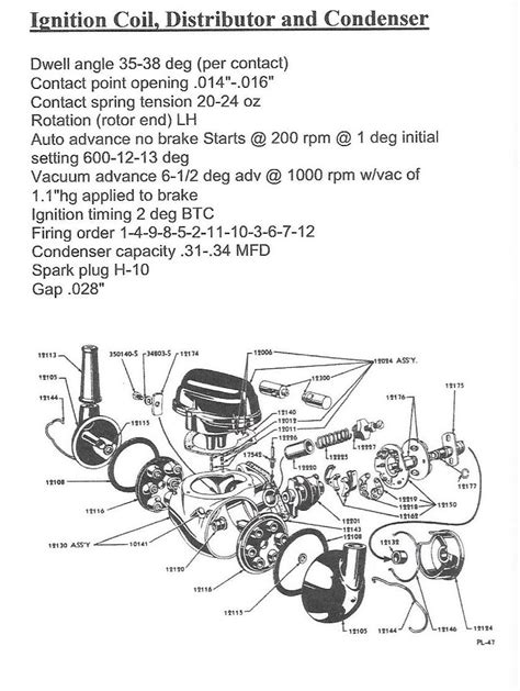 Model T Ford Forum: OT, 1948 Lincoln V 12 Ignition