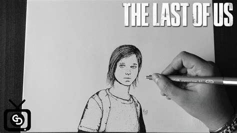 How To Draw Ellie From The Last Of Us Youtube
